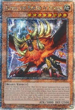 Alpha, the Master of Beasts (V.5 - Quarter Century Secret Rare) - 25th Anniversary Rarity Collection (Quarter Century Secret Rare) [RA01-022]