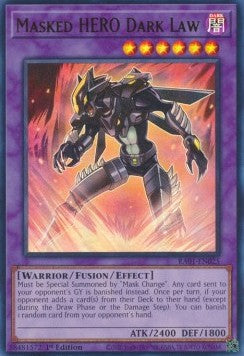 Masked HERO Dark Law (V.2 - Ultra Rare) - 25th Anniversary Rarity Collection (Ultra Rare) [RA01-025]