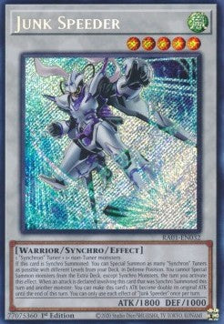 Junk Speeder (V.3 - Secret Rare) - 25th Anniversary Rarity Collection (Secret Rare) [RA01-032]
