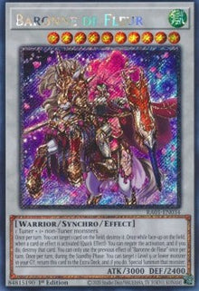 Baronne de Fleur (V.4 - Platinum Secret Rare) - 25th Anniversary Rarity Collection (Platinum Secret Rare) [RA01-034]