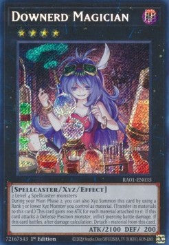 Downerd Magician (V.3 - Secret Rare) - 25th Anniversary Rarity Collection (Secret Rare) [RA01-035]