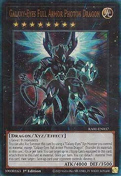 Galaxy-Eyes Full Armor Photon Dragon (V.7 - Ultimate Rare) - 25th Anniversary Rarity Collection (Ultimate Rare) [RA01-037]