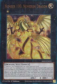 Number 100: Numeron Dragon (V.7 - Ultimate Rare) - 25th Anniversary Rarity Collection (Ultimate Rare) [RA01-039]