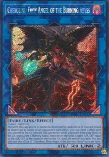 Cherubini, Ebon Angel of the Burning Abyss (V.4 - Platinum Secret Rare) - 25th Anniversary Rarity Collection (Platinum Secret Rare) [RA01-042]