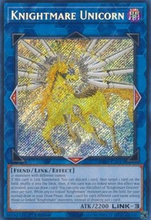 Knightmare Unicorn (V.3 - Secret Rare) - 25th Anniversary Rarity Collection (Secret Rare) [RA01-043]