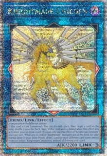 Knightmare Unicorn (V.5 - Quarter Century Secret Rare) - 25th Anniversary Rarity Collection (Quarter Century Secret Rare) [RA01-043]
