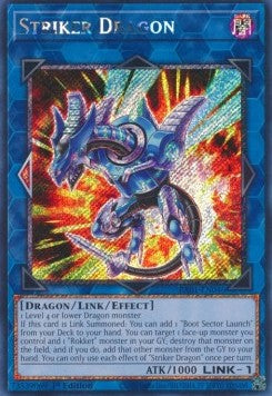 Striker Dragon (V.4 - Platinum Secret Rare) - 25th Anniversary Rarity Collection (Platinum Secret Rare) [RA01-046]