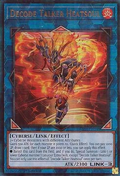 Decode Talker Heatsoul (V.7 - Ultimate Rare) - 25th Anniversary Rarity Collection (Ultimate Rare) [RA01-048]