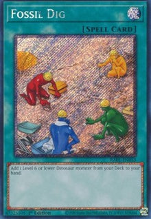 Fossil Dig (V.4 - Platinum Secret Rare) - 25th Anniversary Rarity Collection (Platinum Secret Rare) [RA01-053]