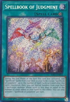 Spellbook of Judgment (V.3 - Secret Rare) - 25th Anniversary Rarity Collection (Secret Rare) [RA01-054]