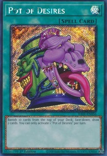 Pot of Desires (V.4 - Platinum Secret Rare) - 25th Anniversary Rarity Collection (Platinum Secret Rare) [RA01-056]