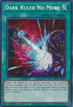 Dark Ruler No More (V.3 - Secret Rare) - 25th Anniversary Rarity Collection (Secret Rare) [RA01-060]
