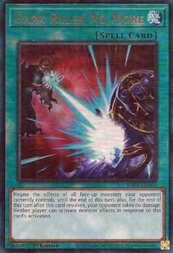 Dark Ruler No More (V.7 - Ultimate Rare) - 25th Anniversary Rarity Collection (Ultimate Rare) [RA01-060]