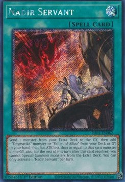 Nadir Servant (V.4 - Platinum Secret Rare) - 25th Anniversary Rarity Collection (Platinum Secret Rare) [RA01-062]