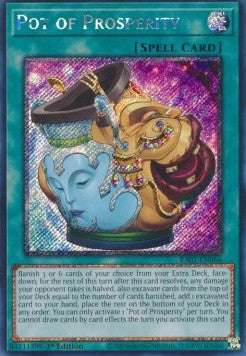 Pot of Prosperity (V.4 - Platinum Secret Rare) - 25th Anniversary Rarity Collection (Platinum Secret Rare) [RA01-066]