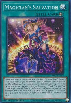 Magician's Salvation (V.1 - Super Rare) - 25th Anniversary Rarity Collection (Super Rare) [RA01-068]