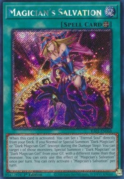 Magician's Salvation (V.4 - Platinum Secret Rare) - 25th Anniversary Rarity Collection (Platinum Secret Rare) [RA01-068]