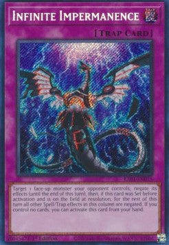 Infinite Impermanence (V.3 - Secret Rare) - 25th Anniversary Rarity Collection (Secret Rare) [RA01-075]