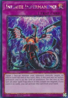 Infinite Impermanence (V.4 - Platinum Secret Rare) - 25th Anniversary Rarity Collection (Platinum Secret Rare) [RA01-075]