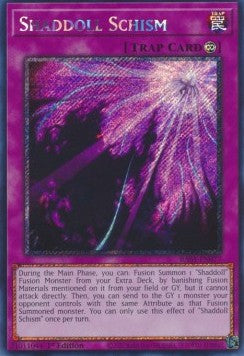 Shaddoll Schism (V.4 - Platinum Secret Rare) - 25th Anniversary Rarity Collection (Platinum Secret Rare) [RA01-077]