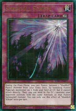 Shaddoll Schism (V.7 - Ultimate Rare) - 25th Anniversary Rarity Collection (Ultimate Rare) [RA01-077]