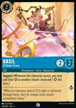 Basil - Of Baker Street - Rise of the Floodborn (Common) [2ROF-139]