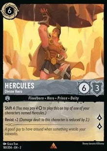 Hercules - Divine Hero (V.1) - Rise of the Floodborn (Rare) [2ROF-181]