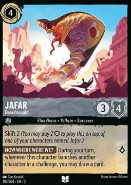 Jafar - Dreadnought - Rise of the Floodborn (Uncommon) [2ROF-183]