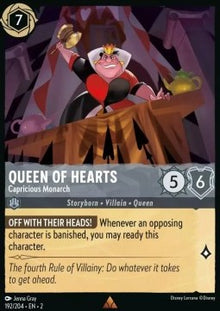 Queen of Hearts - Capricious Monarch - Rise of the Floodborn (Rare) [2ROF-192]