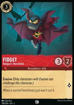 Fidget - Ratigan's Henchman - Rise of the Floodborn (Common) [2ROF-108]