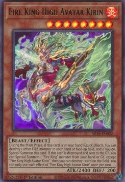 Fire King High Avatar Kirin - Structure Deck: Fire Kings (Ultra Rare) [SR14-002]