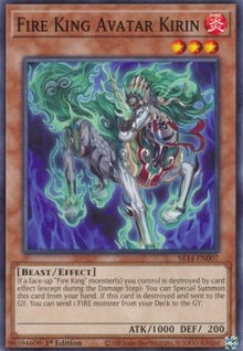 Fire King Avatar Kirin - Structure Deck: Fire Kings (Common) [SR14-007]