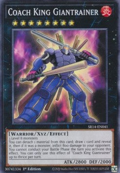 Coach King Giantrainer - Structure Deck: Fire Kings (Common) [SR14-041]