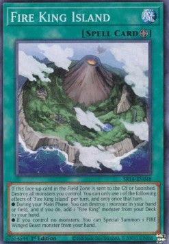 Fire King Island - Structure Deck: Fire Kings (Common) [SR14-048]