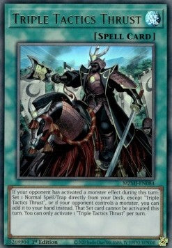 Triple Tactics Thrust - Maze of Millennia (Ultra Rare) [MZMI-084]