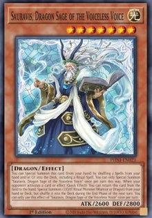 Sauravis, Dragon Sage of the Voiceless Voice - Phantom Nightmare (Super Rare) [PHNI-021]