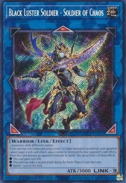 Black Luster Soldier - Soldier of Chaos - Battles of Legend: Chapter 1 (Secret Rare) [BLC1-002]