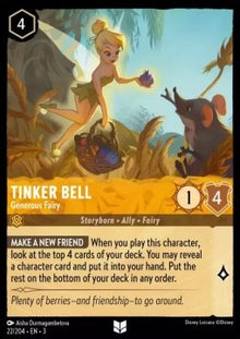 Tinker Bell - Generous Fairy - Into the Inklands (Uncommon) [3INK-22]