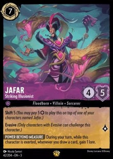 Jafar - Striking Illusionist (V.1) - Into the Inklands (Legendary) [3INK-42]