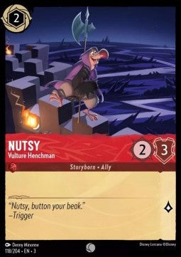 Nutsy - Vulture Henchman - Into the Inklands (Common) [3INK-118]