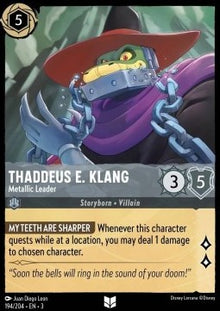 Thaddeus E. Klang - Metallic Leader - Into the Inklands (Uncommon) [3INK-194]