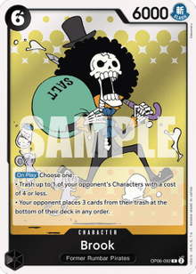 Brook (OP06-092) - Wings of the Captain (Rare) [OP06-092]