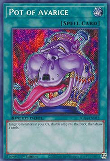 Pot of Avarice (V.2 - Secret Rare) - Speed Duel GX: Midterm Destruction (Secret Rare) [SGX4-D12]