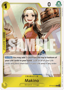 Makino (ST13-012) (V.1) - Ultra Deck: The Three Brothers (Common) [ST-13-012]