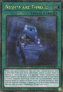 Nightmare Throne (V.2 - Quarter Century Secret Rare) - Legacy of Destruction (Quarter Century Secret Rare) [LEDE-061]