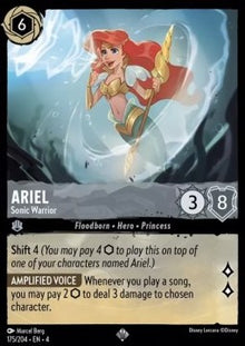 Ariel - Sonic Warrior (V.1) - Ursula's Return (Super Rare) [4URS-175]