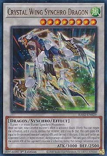 Crystal Wing Synchro Dragon (V.2 - Ultra Rare) - 25th Anniversary Rarity Collection II (Ultra Rare) [RA02-029]
