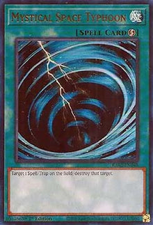 Mystical Space Typhoon (V.2 - Ultra Rare) - 25th Anniversary Rarity Collection II (Ultra Rare) [RA02-048]