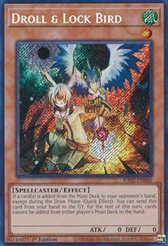 Droll & Lock Bird (V.5 - Secret Rare) - 25th Anniversary Rarity Collection II (Secret Rare) [RA02-006]