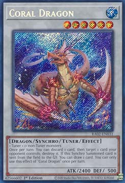 Coral Dragon (V.3 - Secret Rare) - 25th Anniversary Rarity Collection II (Secret Rare) [RA02-031]